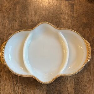 Fire King Relish Dish